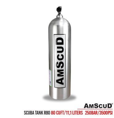 AmScuD Tabung Selam/Scuba Tank/Scuba Cylinder Alluminium R80 Cuft / 11.1 liter AmScuD Tabung Selam/Scuba Tank/Scuba Cylinder Alluminium R80 Cuft / 11.1 liter